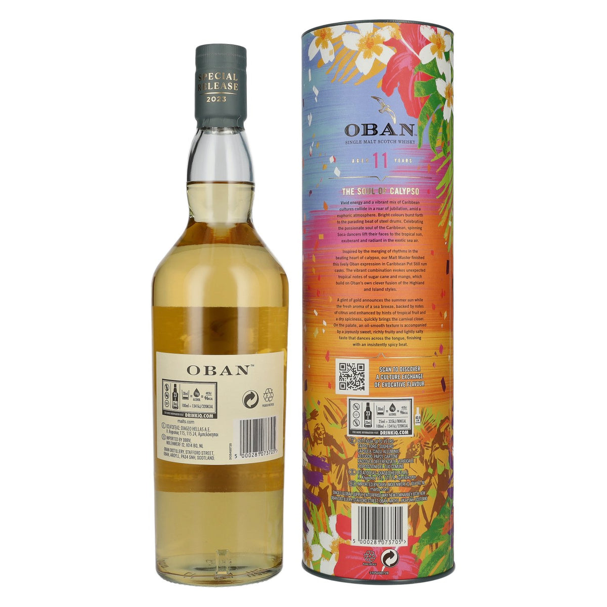 Oban 11 Years Old ‘The SOUL OF CALYPSO’ Single Malt Special Release 2023 58% ABV 0.7l in a gift box