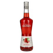Monin Strawberry Liqueur, 18% ABV, 0.7 litres