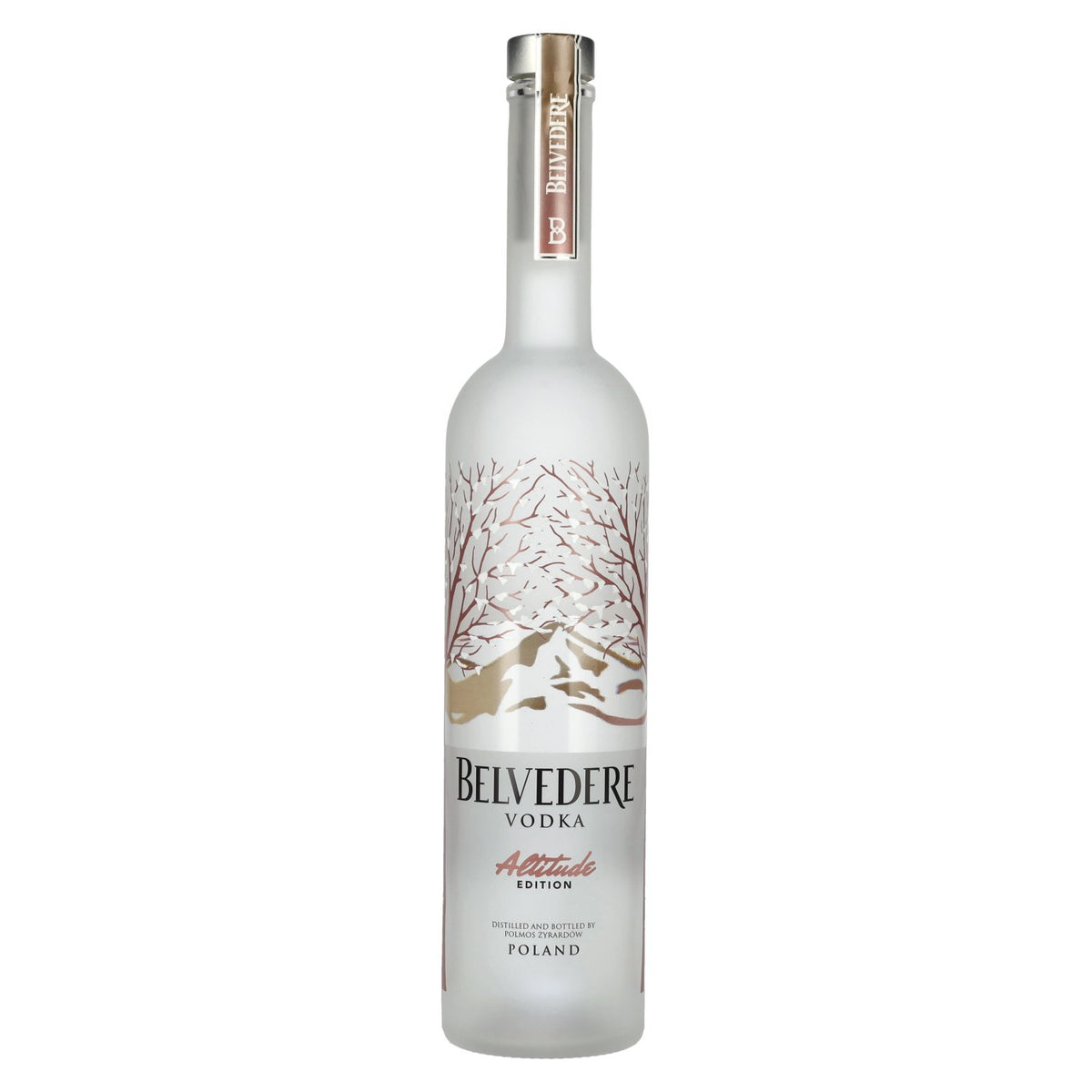Belvedere Vodka Altitude Edition 40 % vol., 0,7 l + autocollant lumineux LED