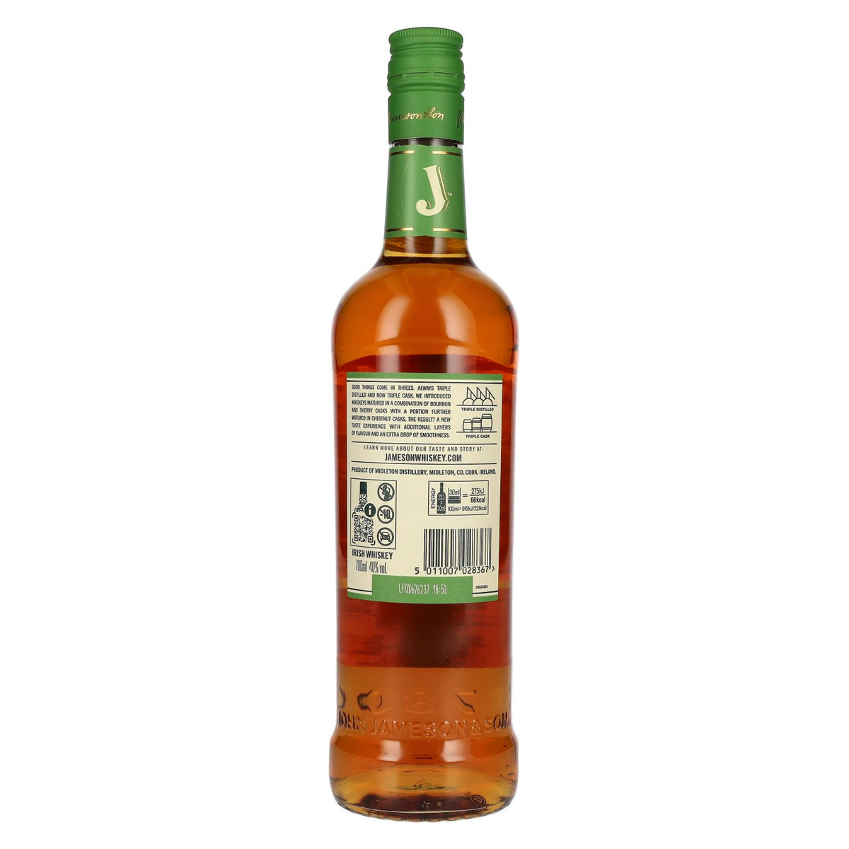 Jameson TRIPLE TRIPLE Chestnut Cask Irish Whiskey Limited Release 40% Vol. 0,7l