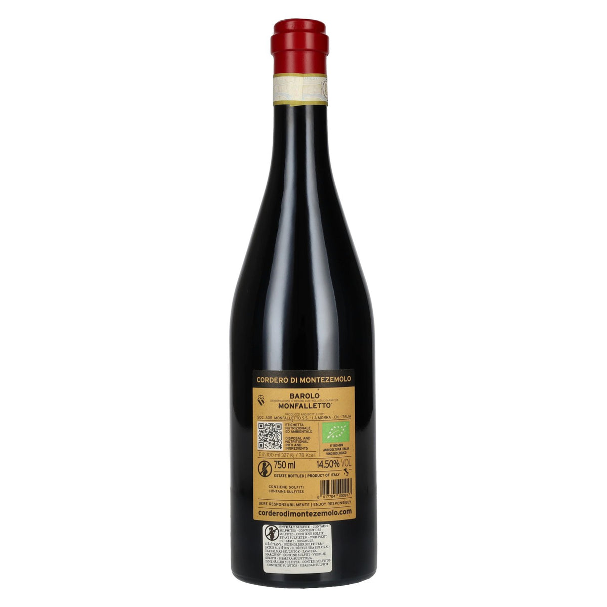 Cordero di Montezemolo MONFALLETTO Barolo DOCG 2021 14,5% Vol. 0,75l