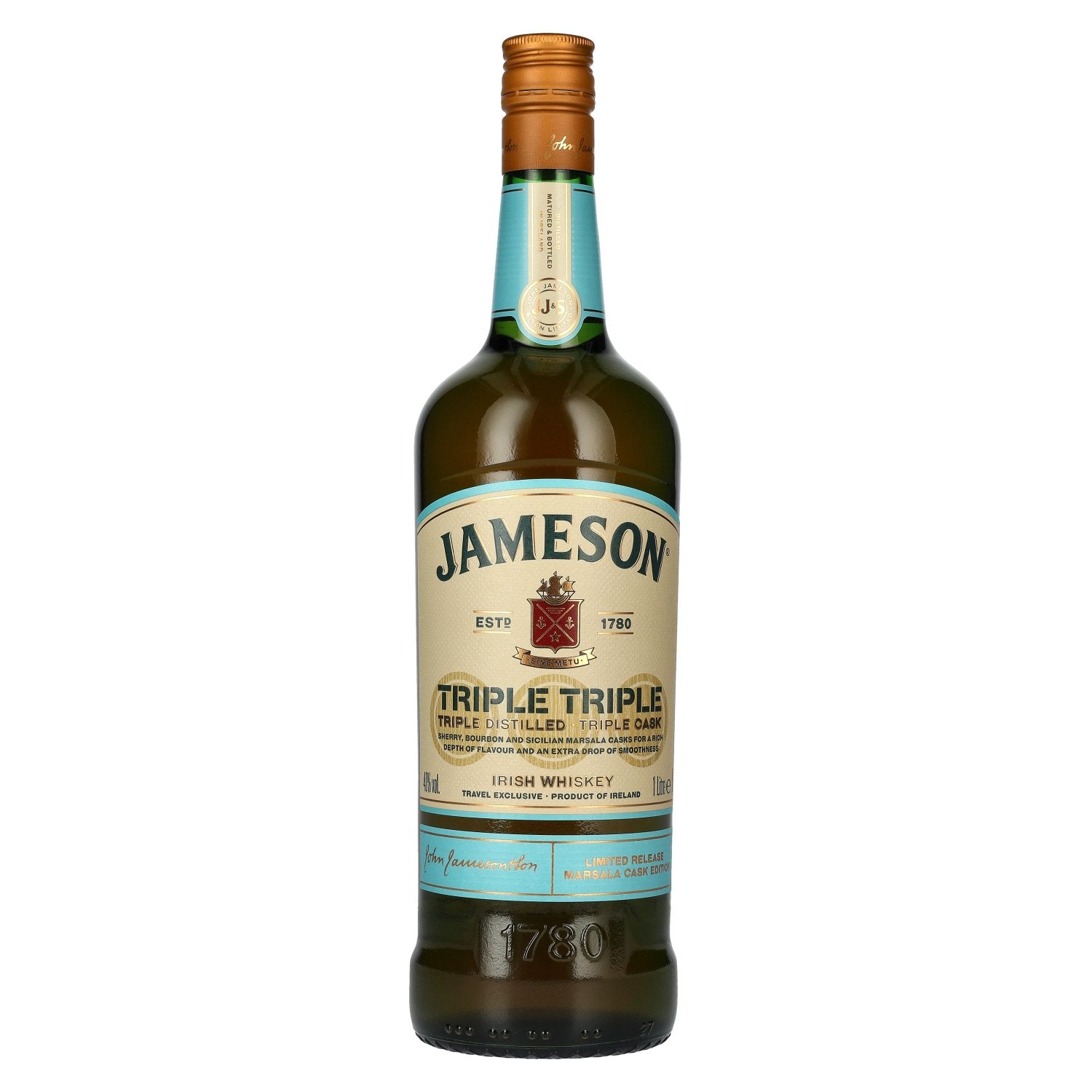 Jameson TRIPLE Marsala Cask Irish Whiskey Limited Release 40% Vol. 1l