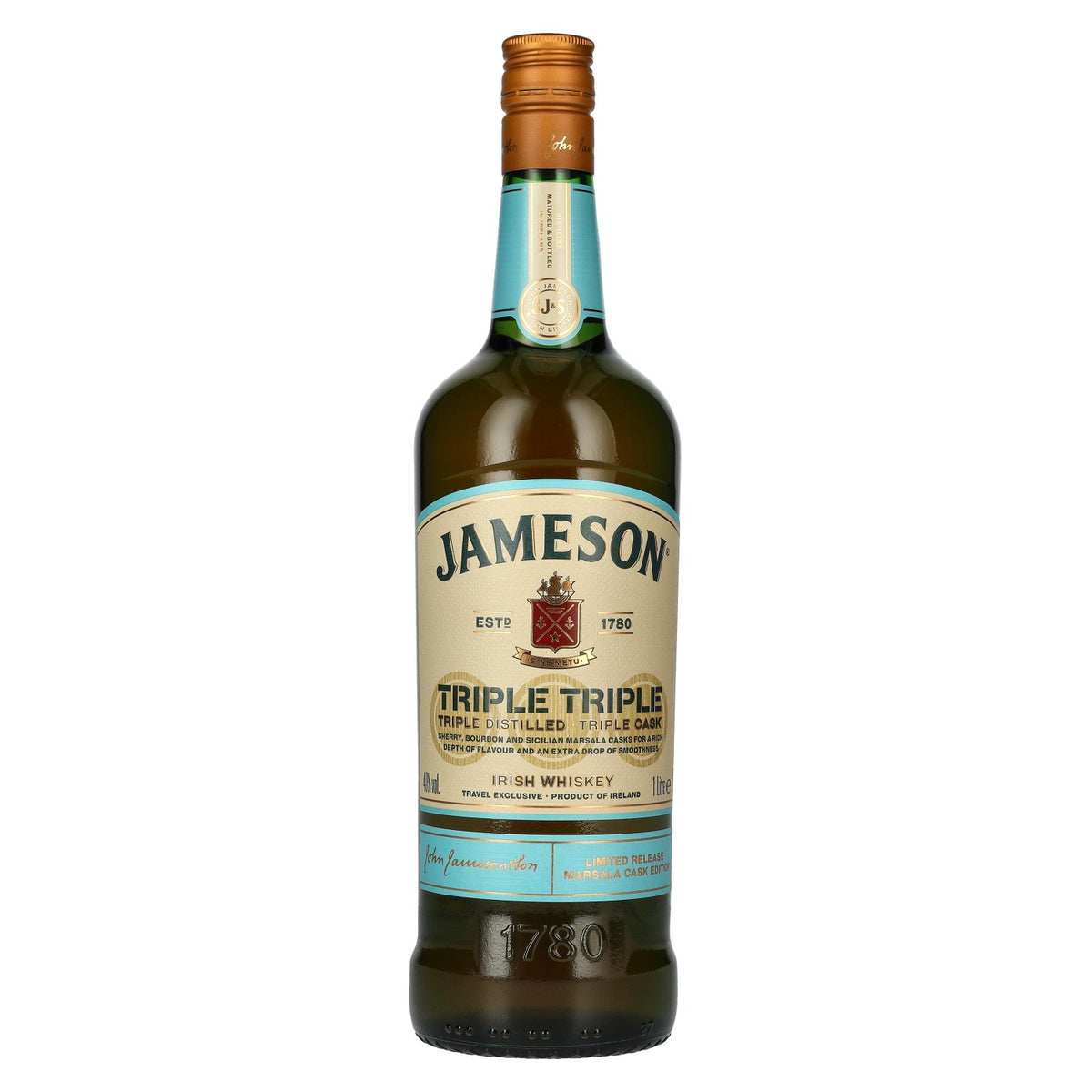 Jameson TRIPLE TRIPLE Marsala Cask Irish Whiskey Limited Release 40% vol. 1 litre
