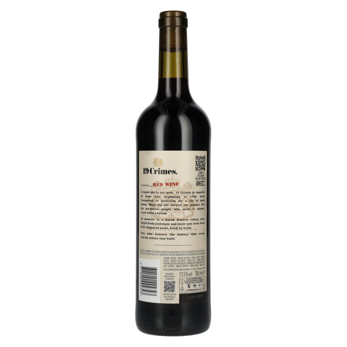 19 Crimes Red Wine 13,5% Vol. 0,75l