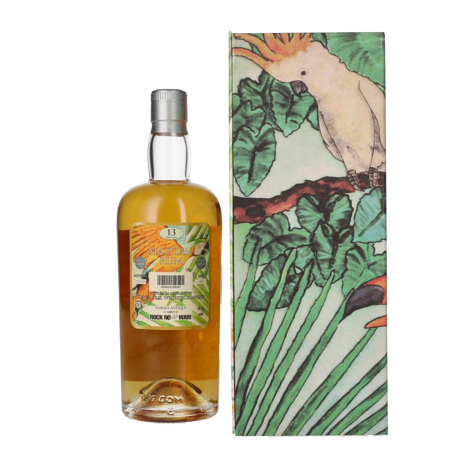 Silver Seal HAITIAN 13 Jaar Oude Rum 46% Vol. 0,7l in geschenkverpakking