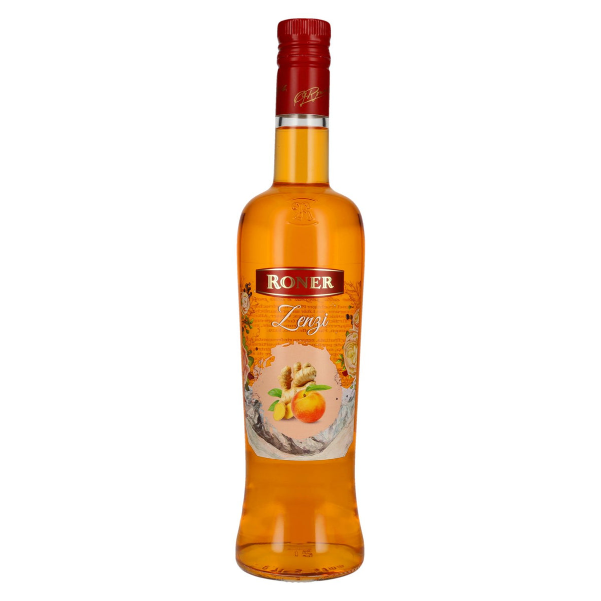 Roner Zenzi Ginger and Peach Liqueur 21% vol. 0.7 l