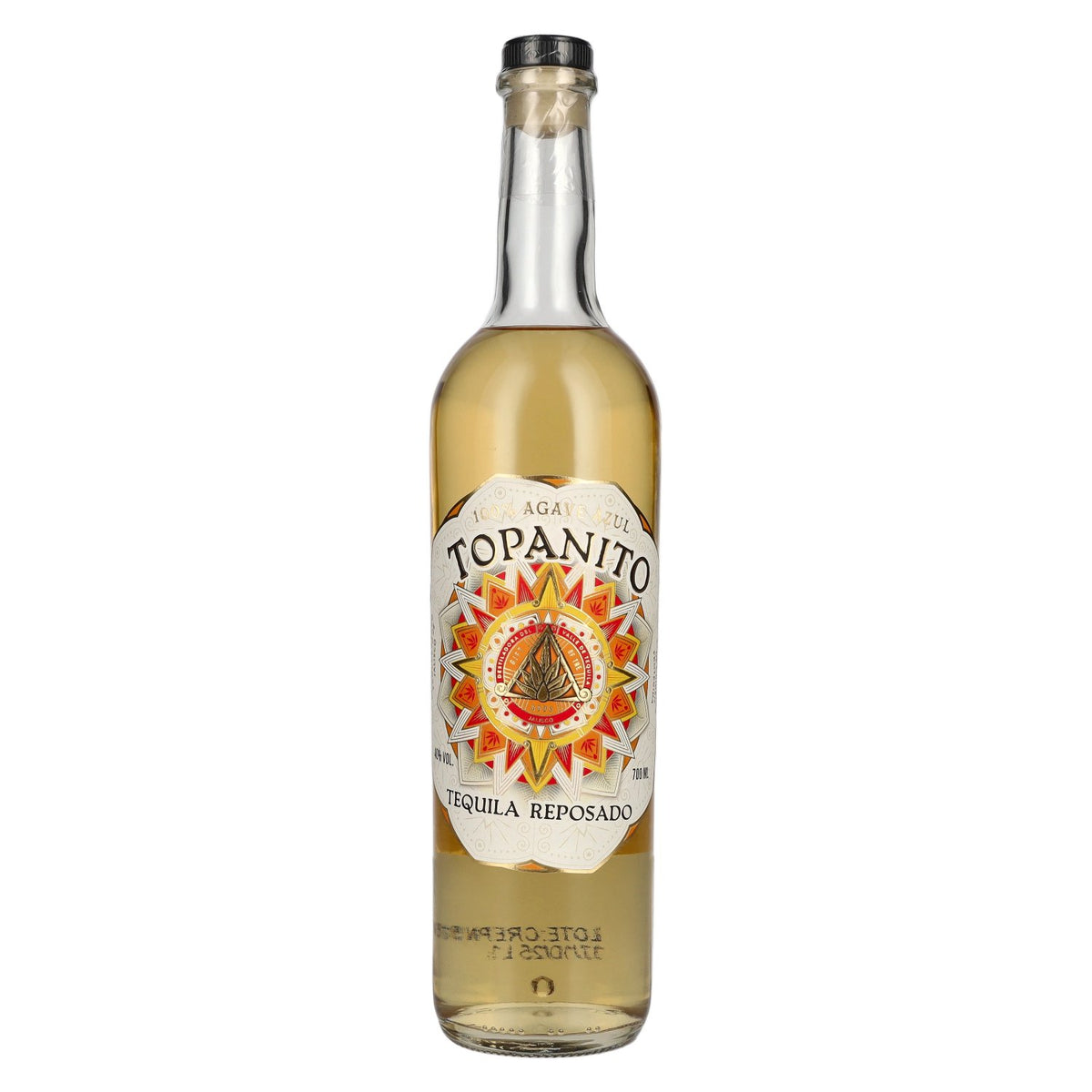 Topanito Reposado Tequila 100% Agave Azul 40% Vol. 0,7l