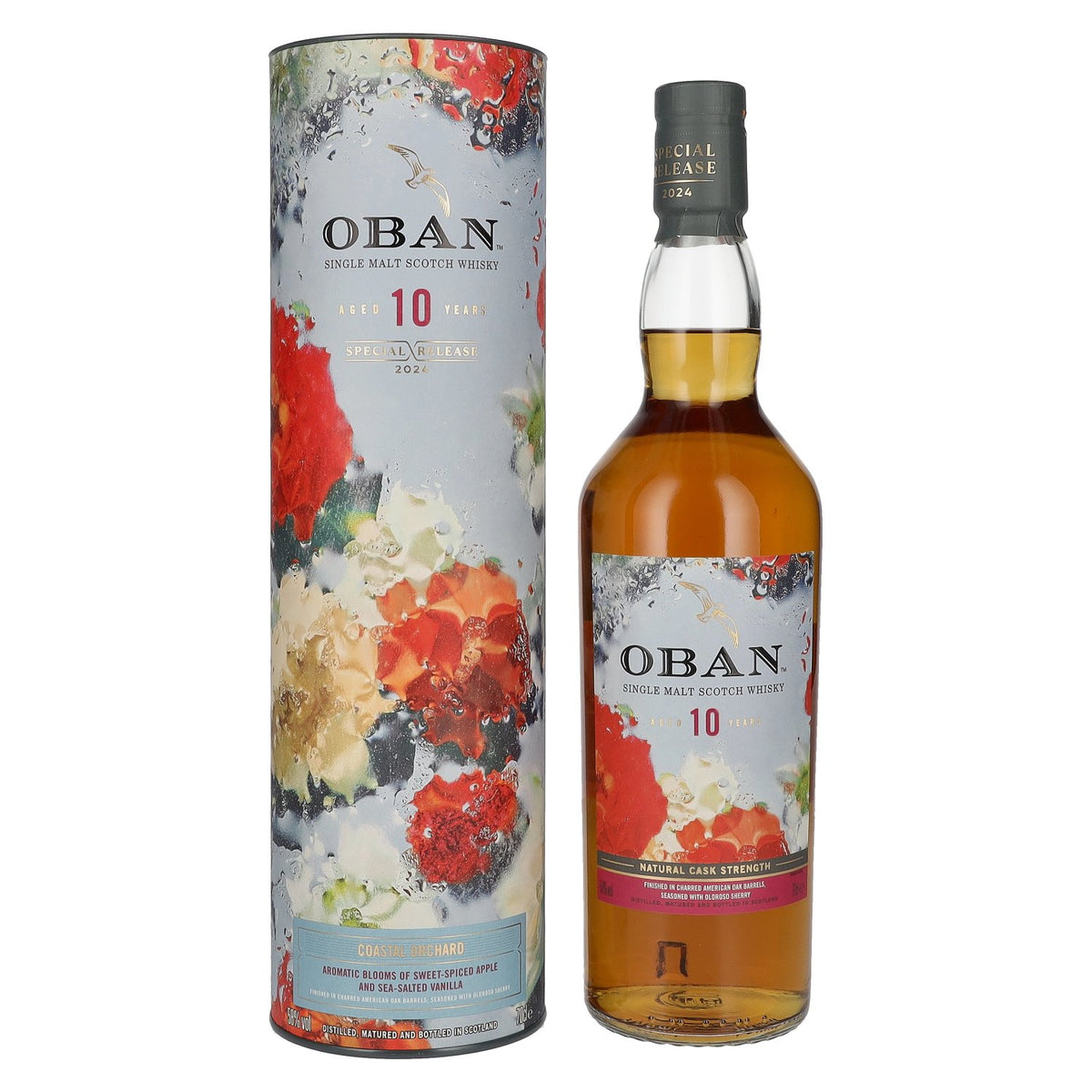 Oban 10 Years Old Coastal Orchard Single Malt Special Release 2024 58% Vol. 0,7l in Geschenkbox