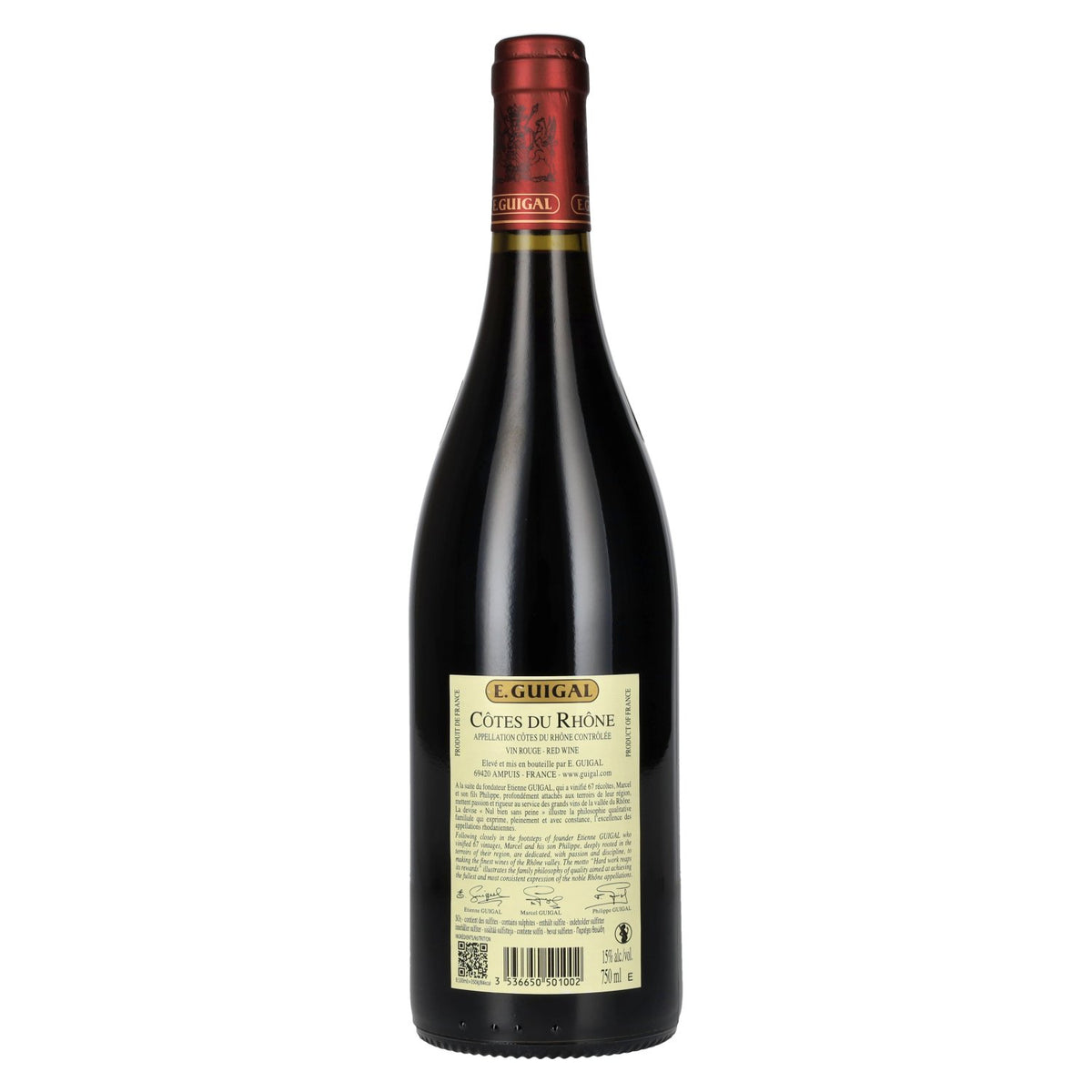 E. Guigal Côtes du Rhone AC 2023 15% Vol. 0,75l