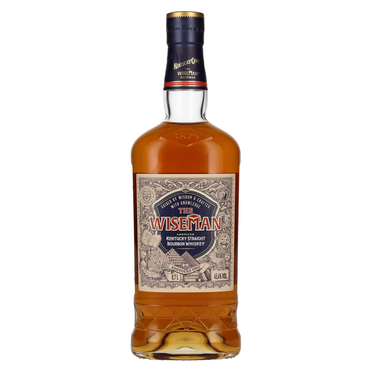 Kentucky Owl Bourbon The WISEMAN Kentucky Straight Bourbon Whisky 45.4% vol. 0.7l