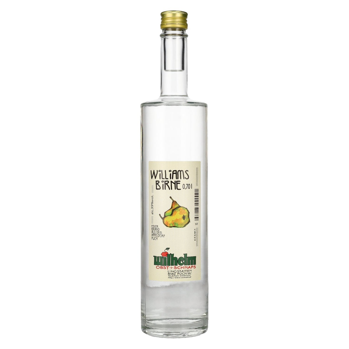 Wilhelm Williamsbrand 39% vol. 0,7 l