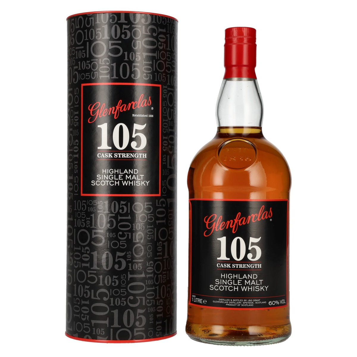 Glenfarclas 105 CASK STRENGTH Highland Single Malt 60% Vol. 1l in Geschenkbox