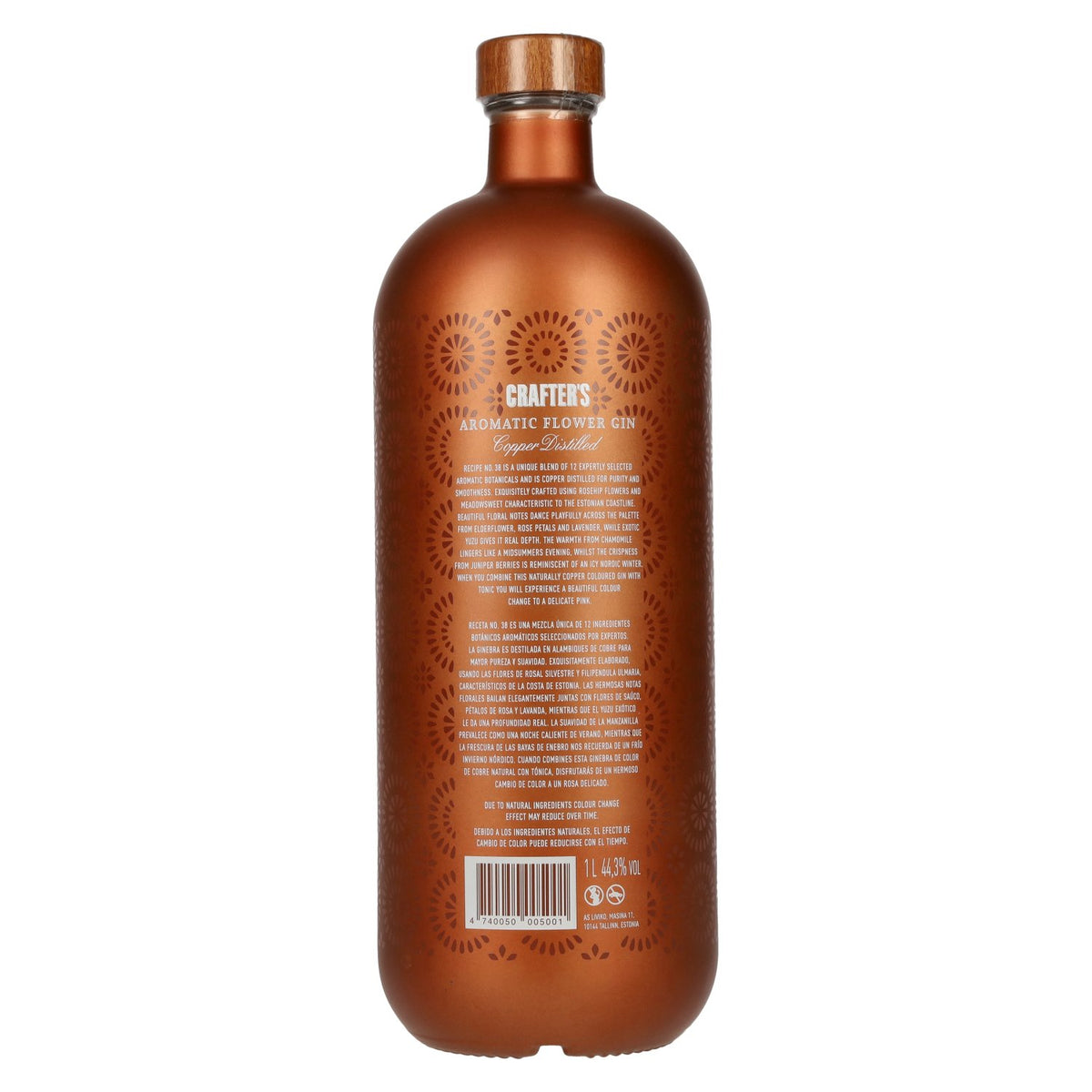 Crafter's Aromatische Bloemenjenever 44,3% Vol. 1l
