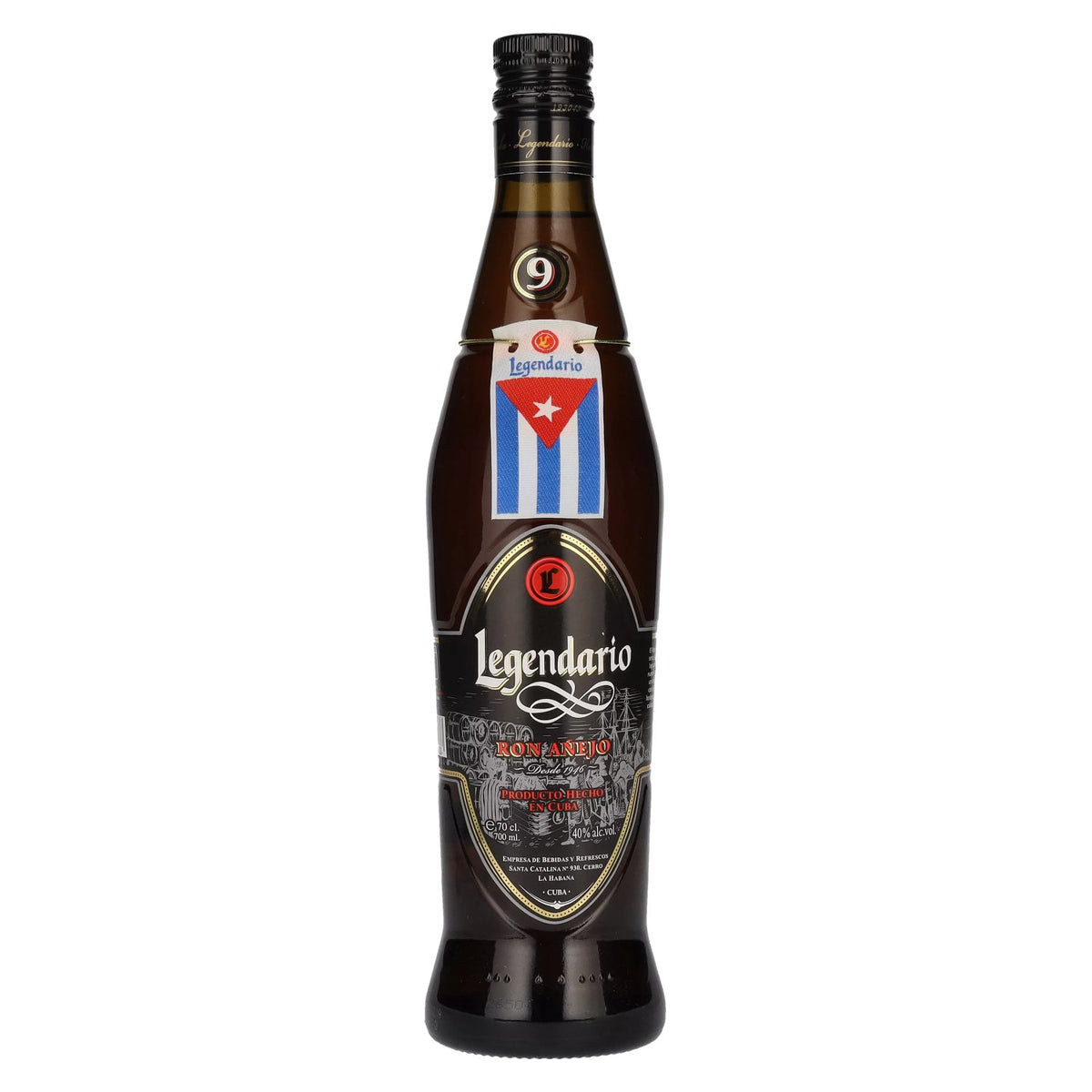 Legendario Ron 9 Añejo 40 % vol. 0,7 l
