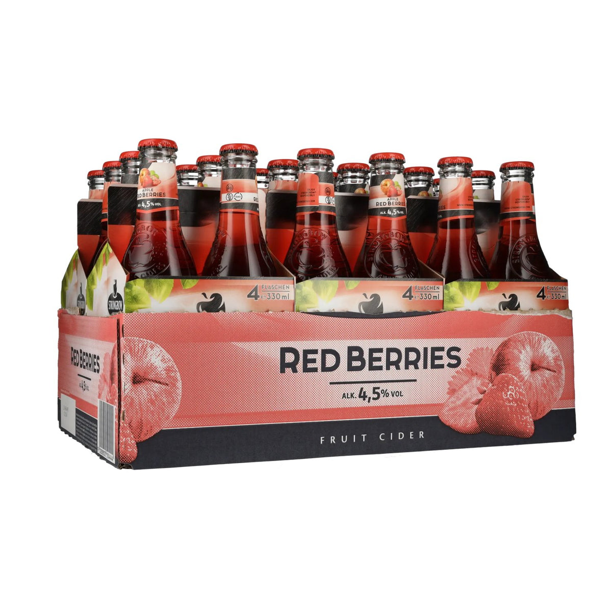 Strongbow Cider Red Berries 4.5% ABV 6x4x0.33l