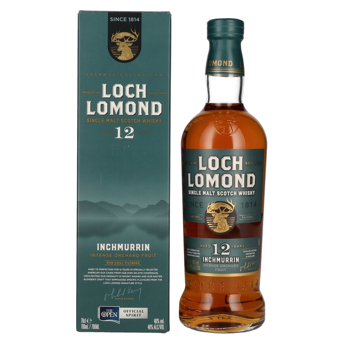 Loch Lomond Inchmurrin 12 Years Old 46% Vol. 0,7l in Geschenkbox