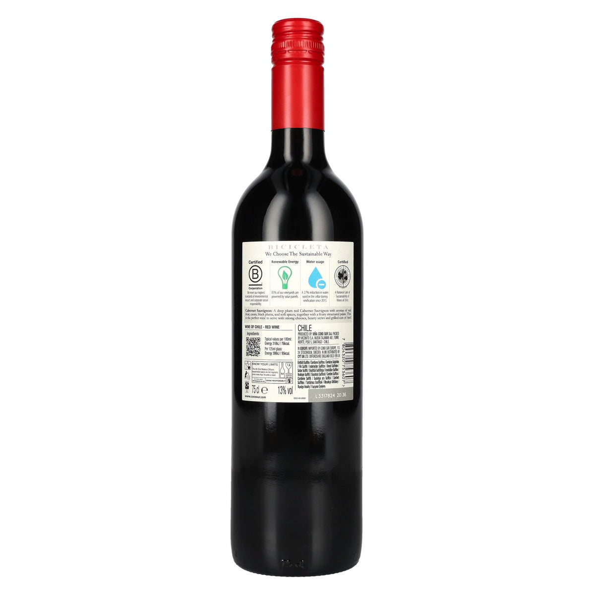Cono Sur Bicicleta Reserva Cabernet Sauvignon 2022 13% Vol. 0,75l