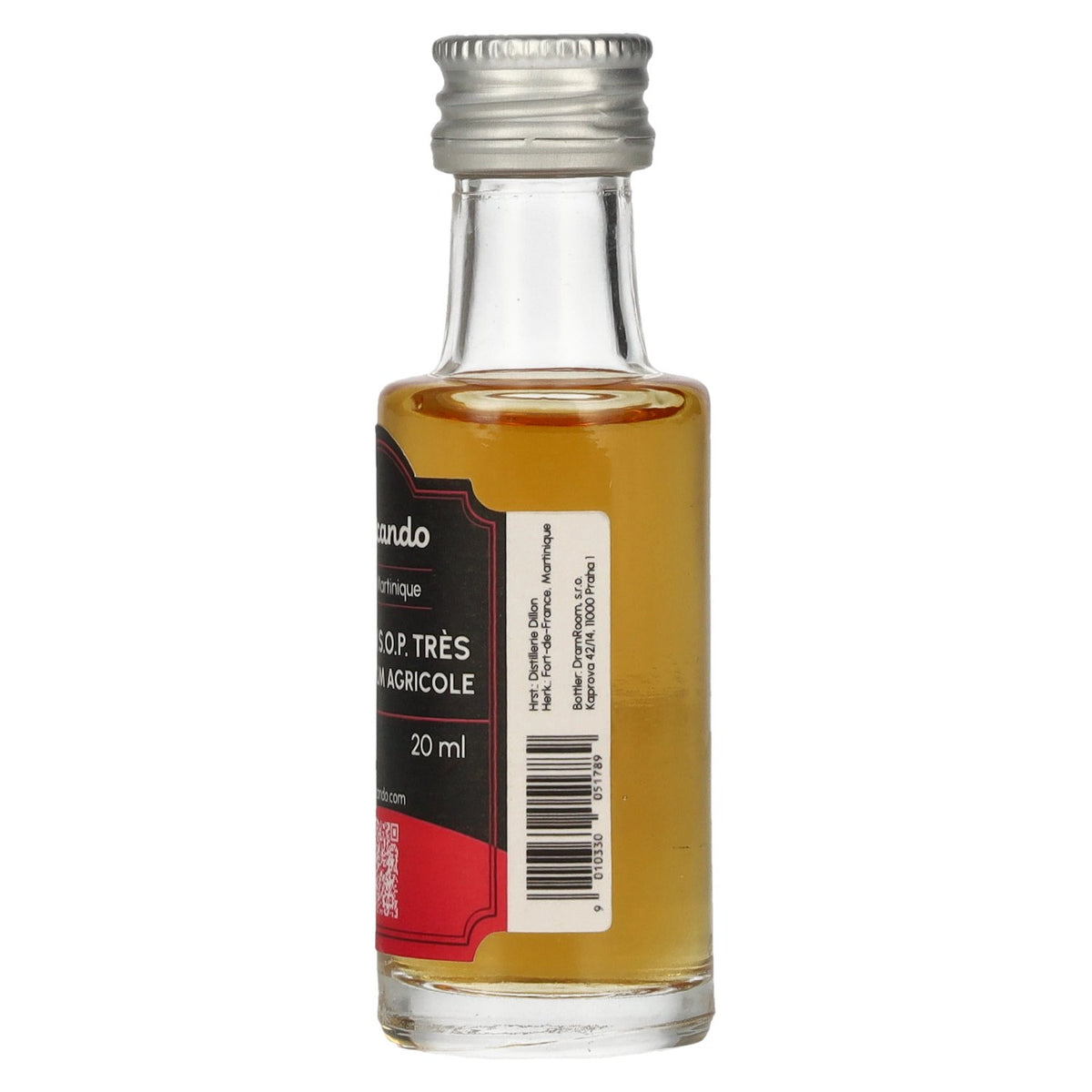Dillon V.S.O.P. Très Vieux Rhum Agricole 43% Vol. 0,02l