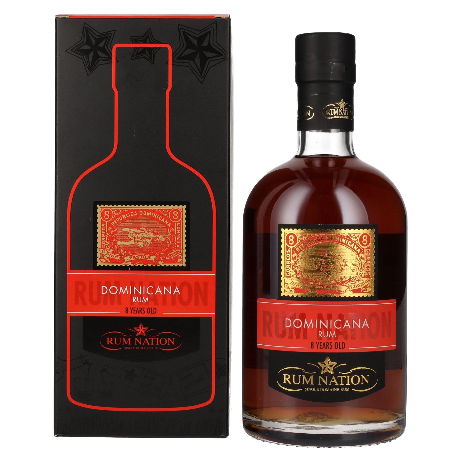Rum Nation Dominicana 8 Years Old Limited Edition 40,9% vol. 0,7l en boîte cadeau