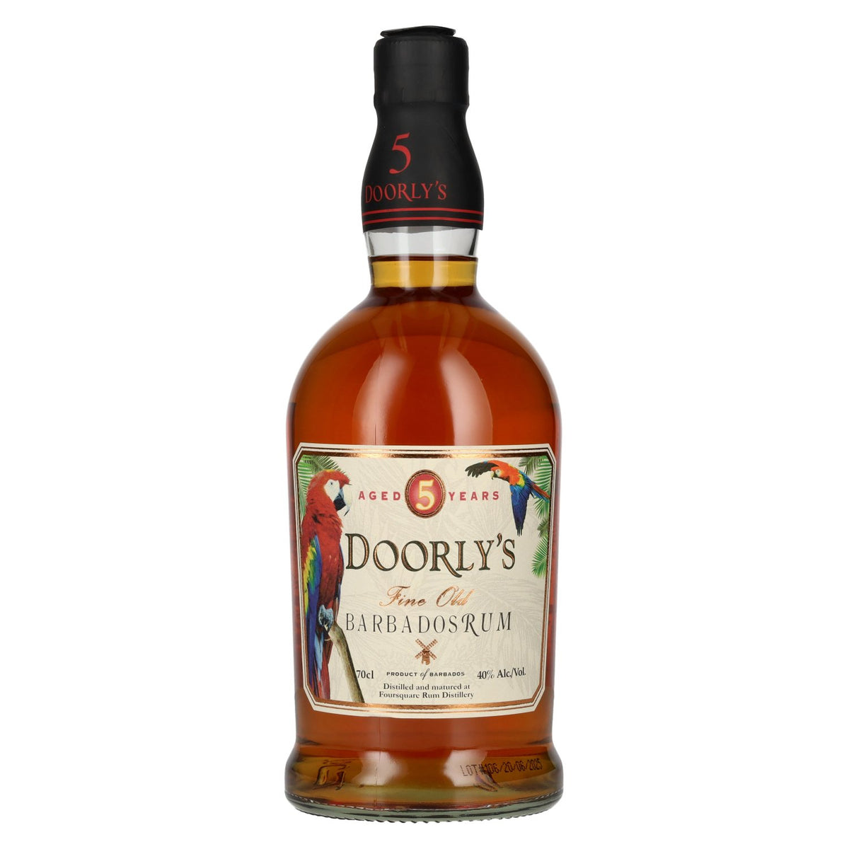 Doorly's 5 Years Old Fine Old Barbados Rum 40% vol. 0,7 l