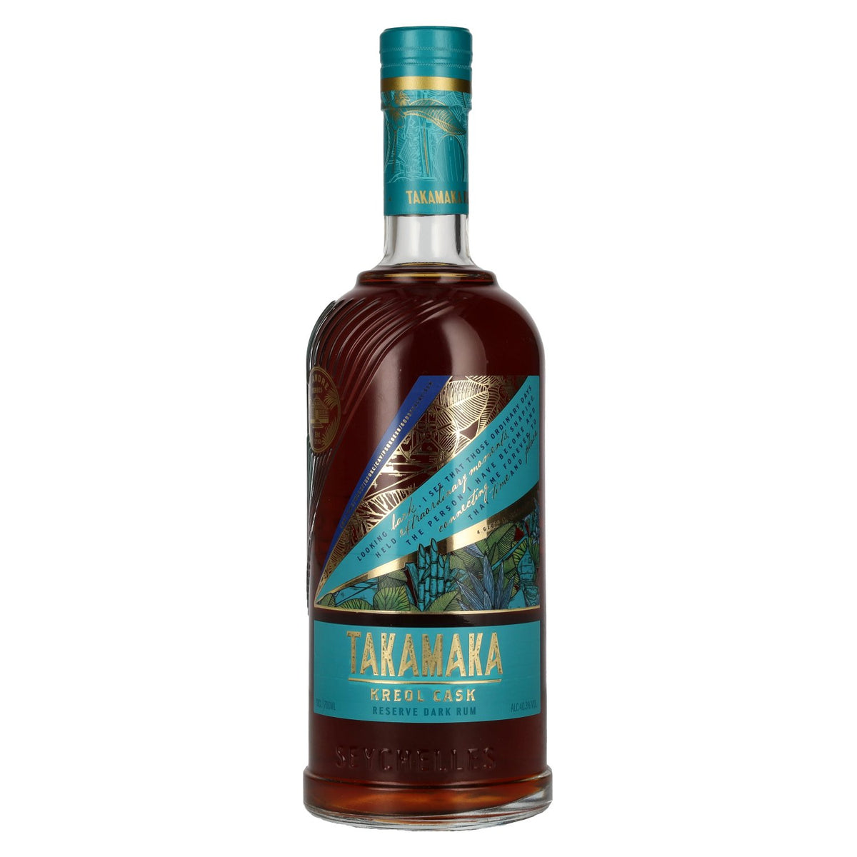 Takamaka KREOL CASK Reserve Dark Rum 40,3% vol. 0,7 l