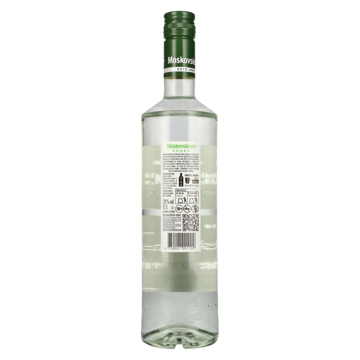 Moskovskaya Osobaya Vodka FKP 38% Vol. 0,7l