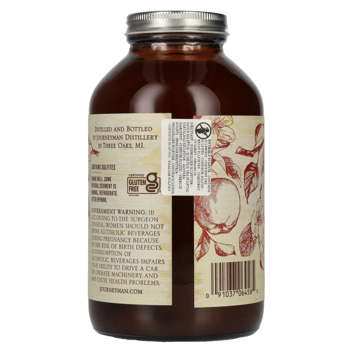 Journeyman Distillery O.C.G. Apple Cider Liqueur 10% ABV 0.75 l