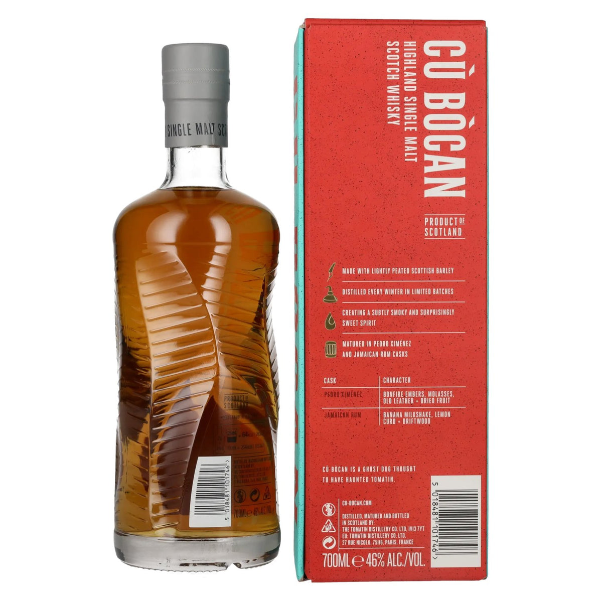 Tomatin CÙ BÒCAN Creation #6 Highland Single Malt 46% vol. 0,7 l in geschenkverpakking