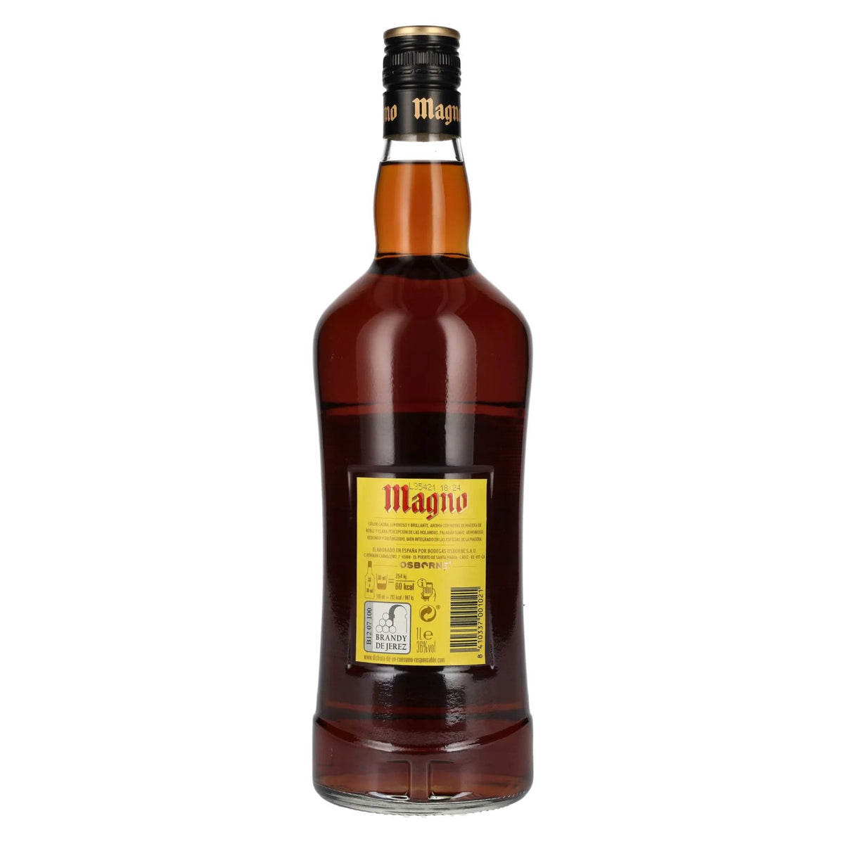 Osborne Magno Solera Reserva Brandy de Jerez 36% ABV 1 litre