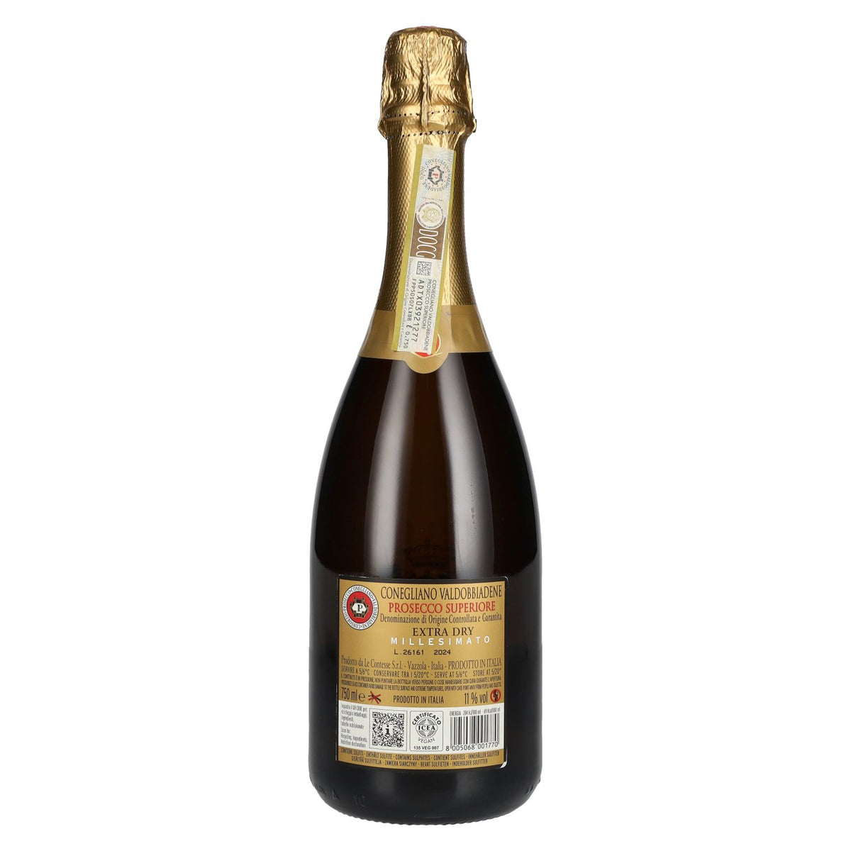 Porta Leone Conegliano Valdobbiadene Prosecco Superiore Extra Dry Millesimato DOCG 2024 11 % vol. 0,75 l