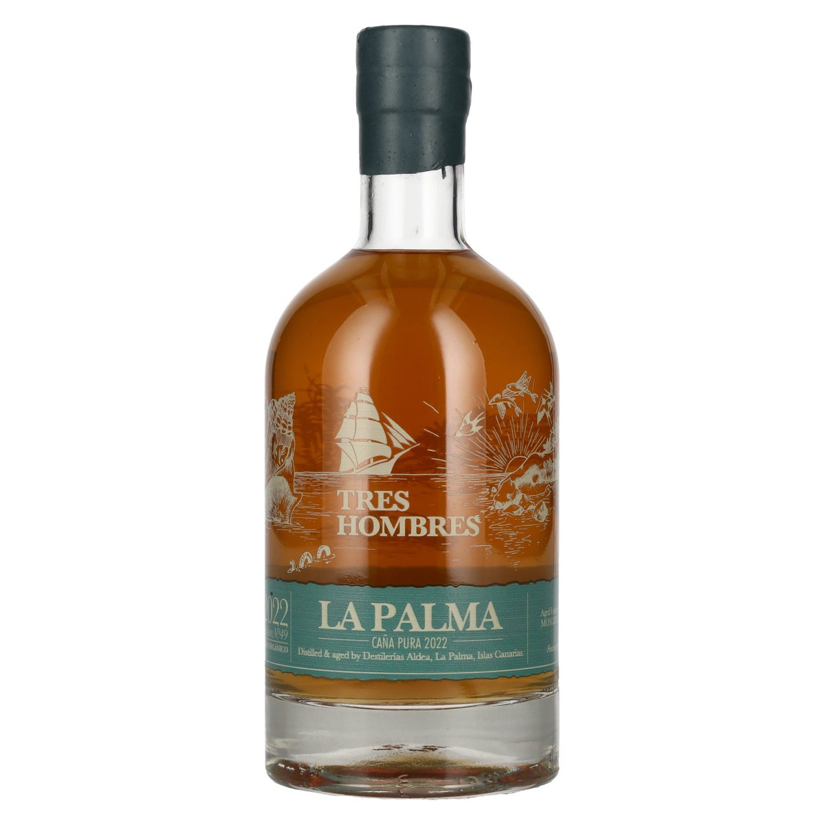 Tres Hombres La Palma Cana Puro Años Édition 49 2022 40,6 % vol. 0,7 l