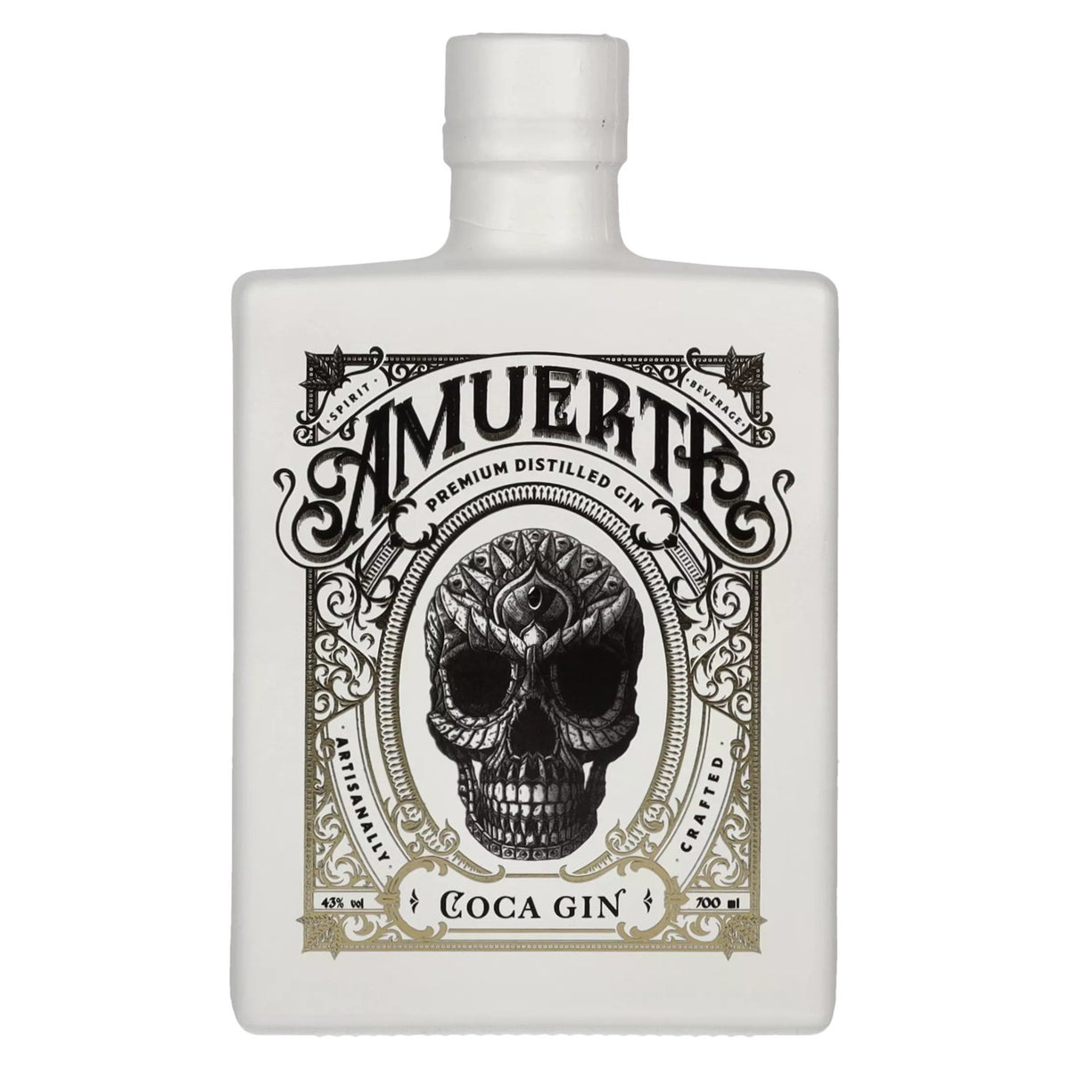 Amuerte COCA GIN - Witte Editie 43% Vol. 0,7l