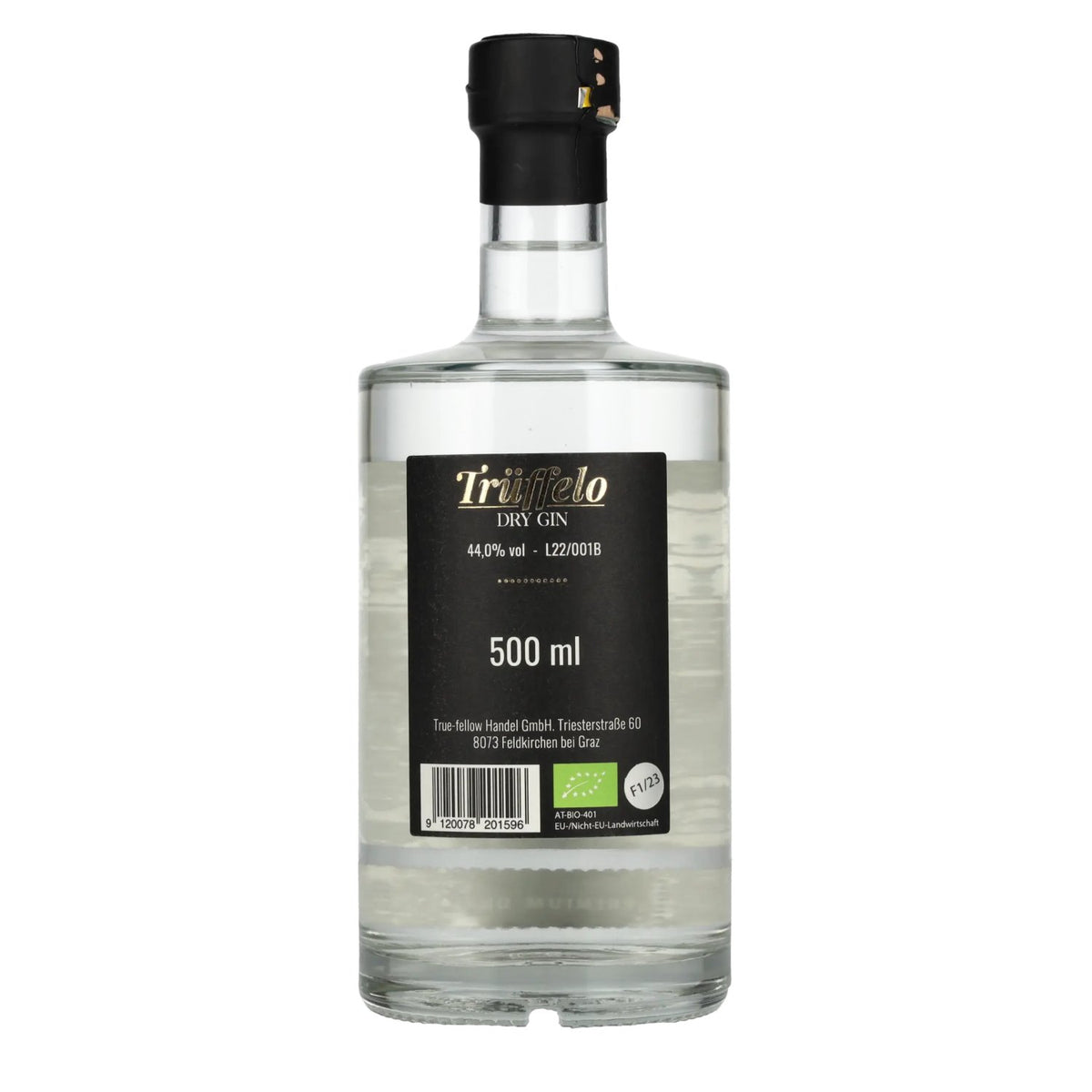 Trüffelo ORANGE TRÜFFEL Biologische Dry Gin 44% vol. 0,5 l