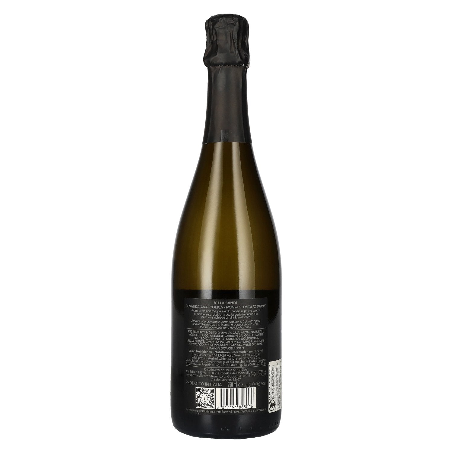 Villa Sandi 0.0% Alcohol Free Sparkling Limited Edition 0,75l
