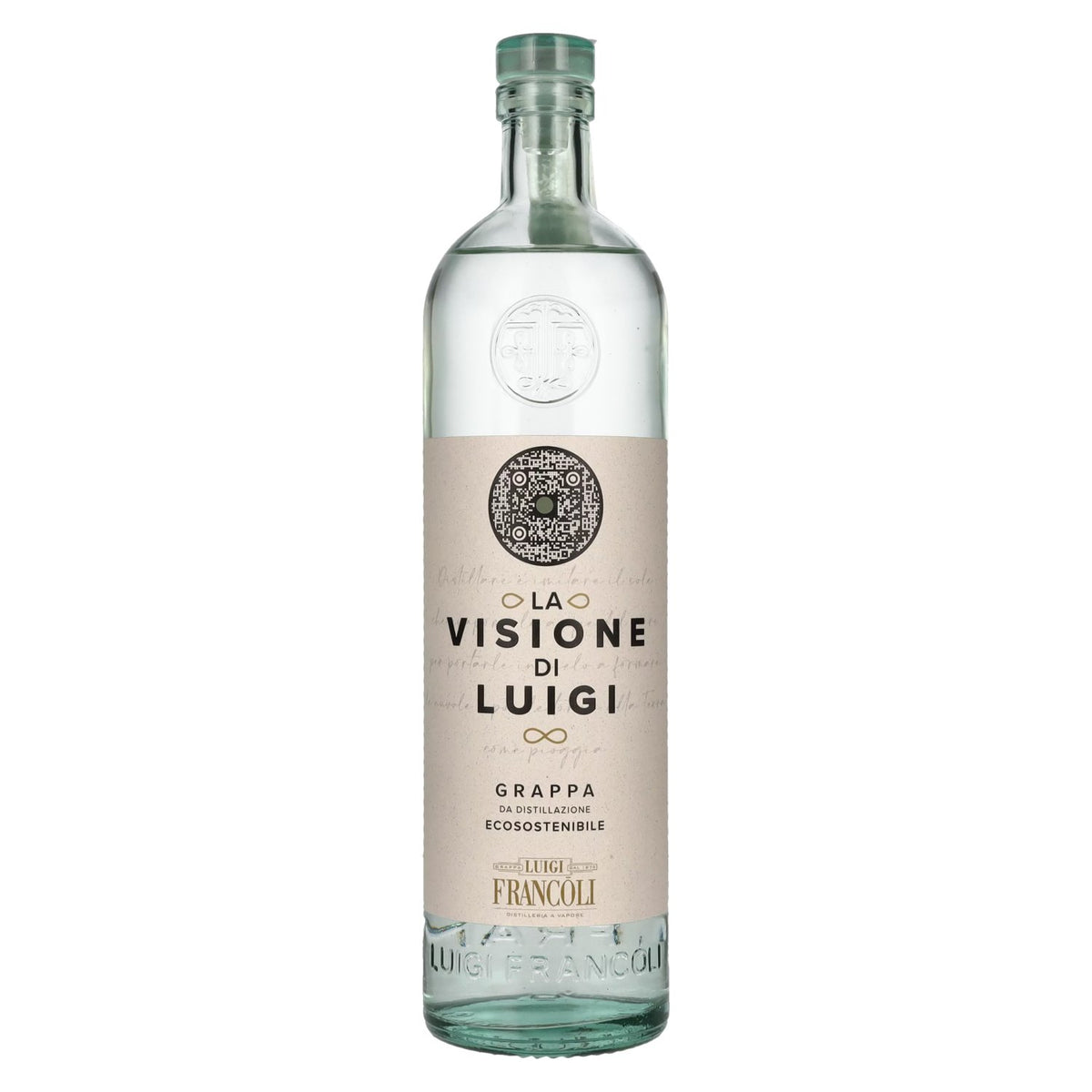 Luigi Francoli Grappa La Visione di Luigi 40% ABV 0.7 litres