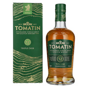 Tomatin 12 Years Old BOURBON &amp; SHERRY CASKS 43% Vol. 0,7l in geschenkverpakking