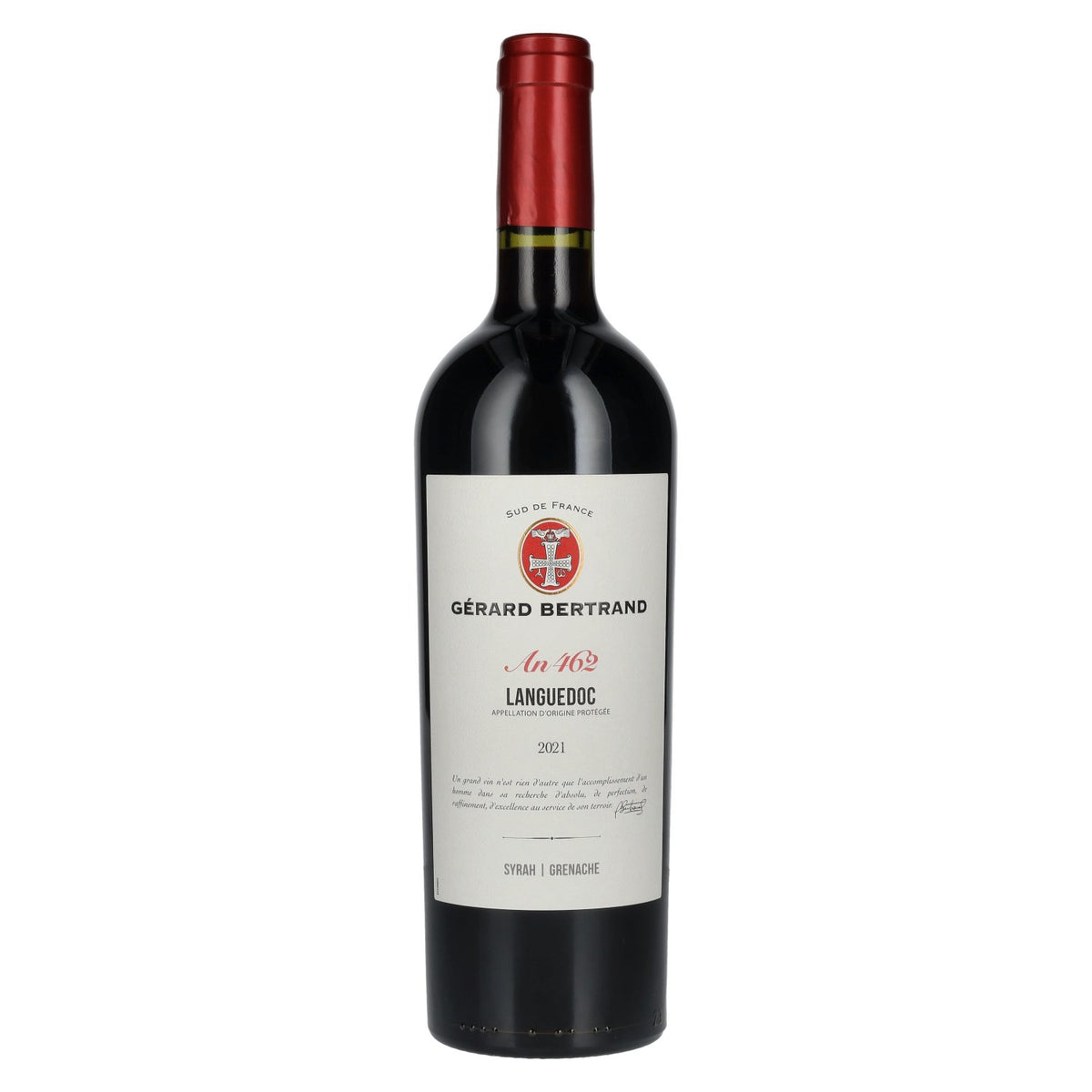 Gérard Bertrand Héritage An 462 Languedoc 2021 14,5 % vol. 0,75 l