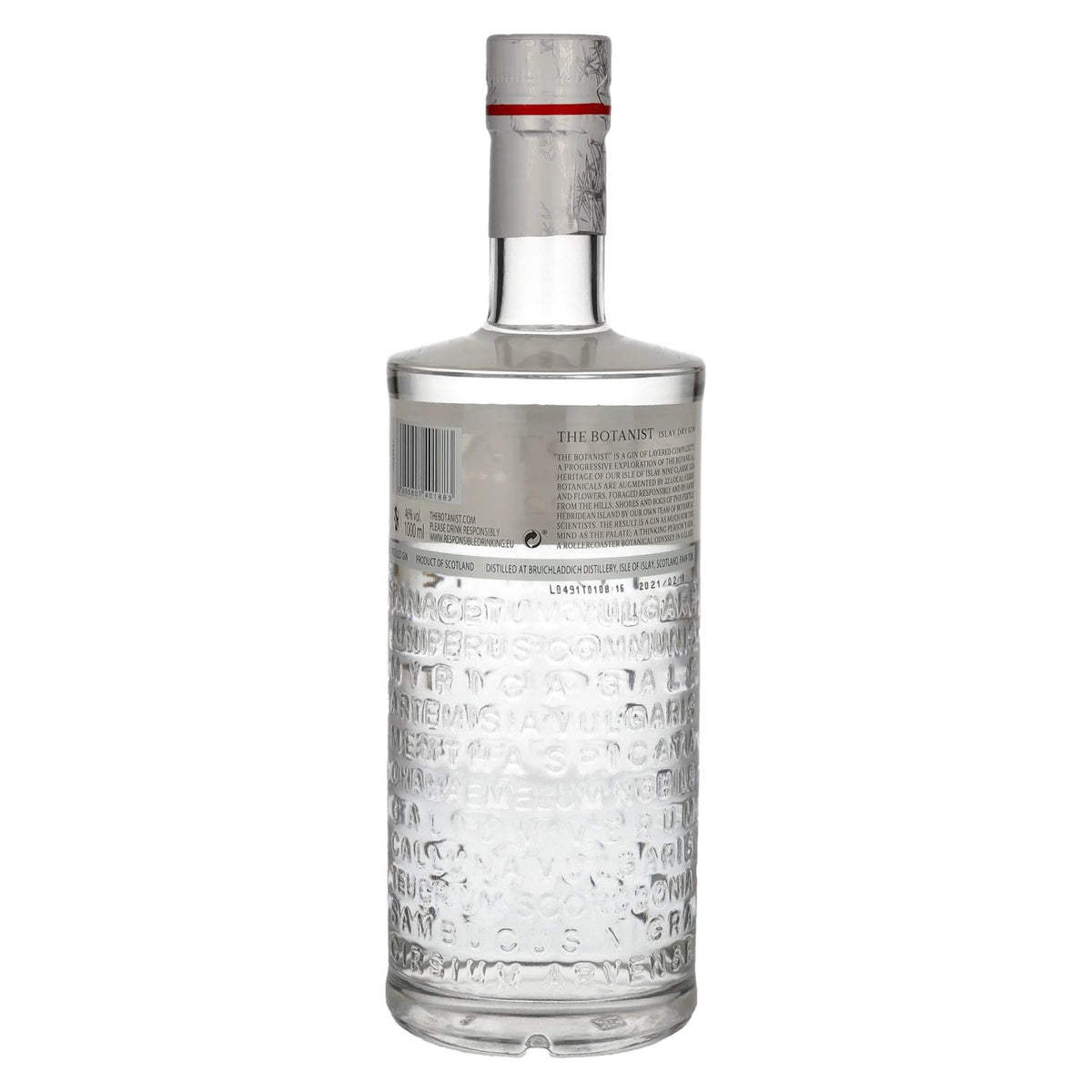 Botanist Islay Dry Gin 46% ABV 1 litre