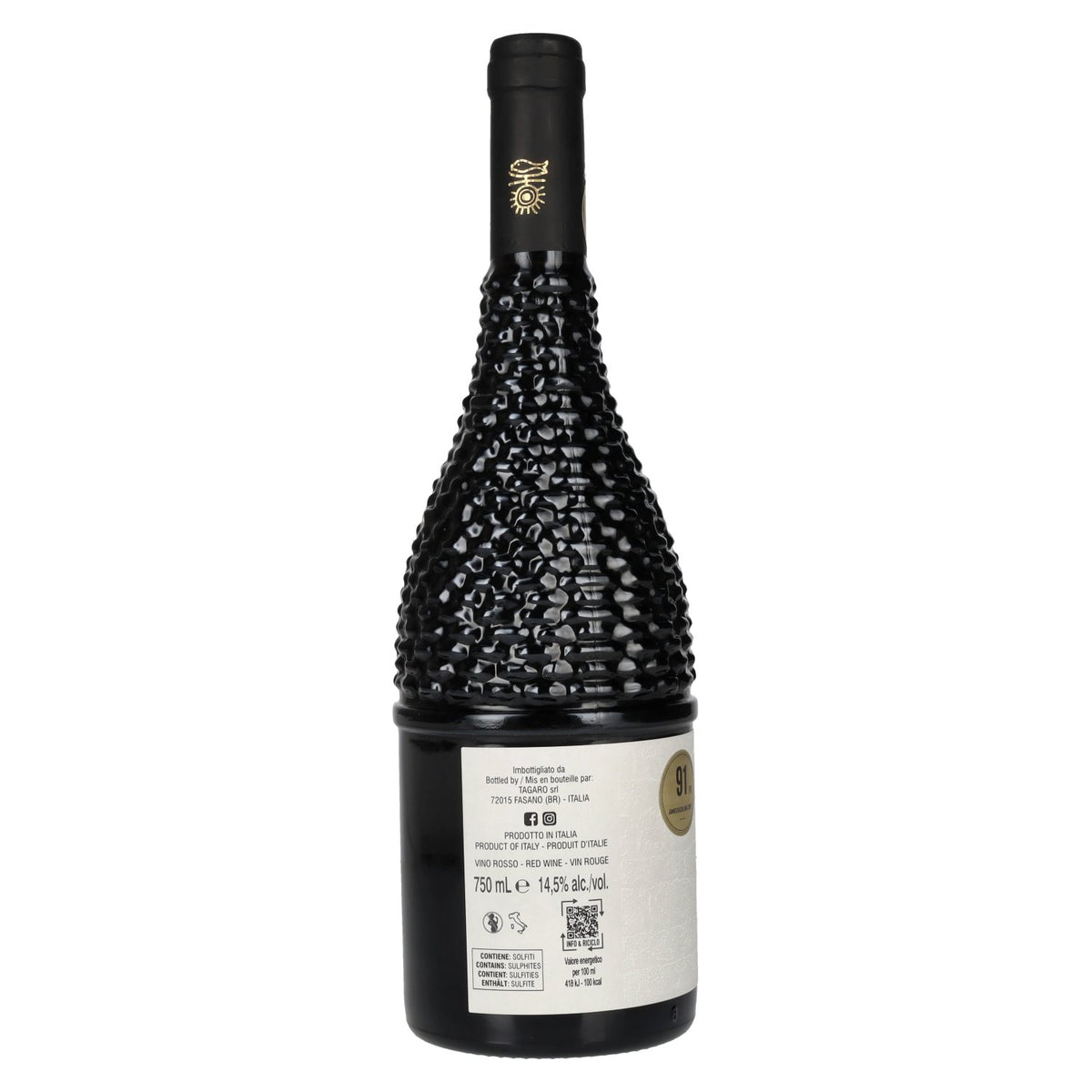 Tagaro Cinquenoci Primitivo IGP 2024 14,5% vol. 0,75l