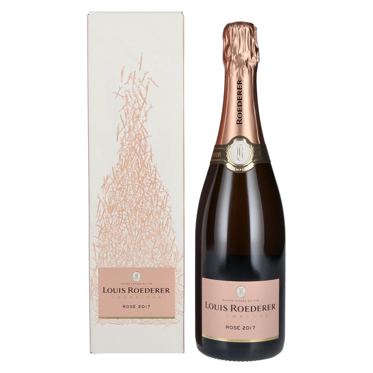 Louis Roederer Champagne ROSÉ Vintage 2017 12,5% Vol. 0,75l in Geschenkbox