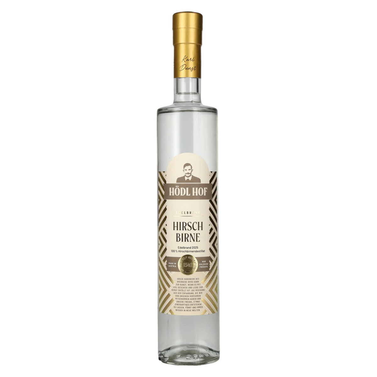 Hödl Hof HIRSCHBIRNE Edelbrand 2025 40% Vol. 0,5l