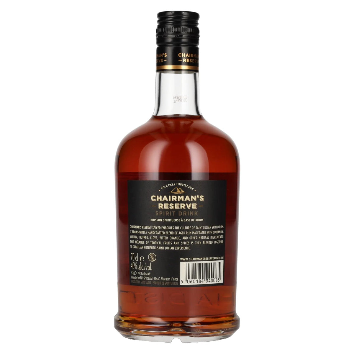 Chairman's Reserve SPICED Original 40% Vol. 0,7l
