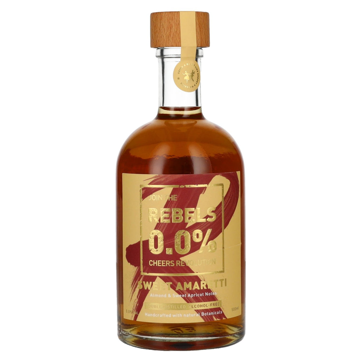 Rebels 0,0% Cheers Revolution Sweet Amaretti Alcoholvrij 0,5 l