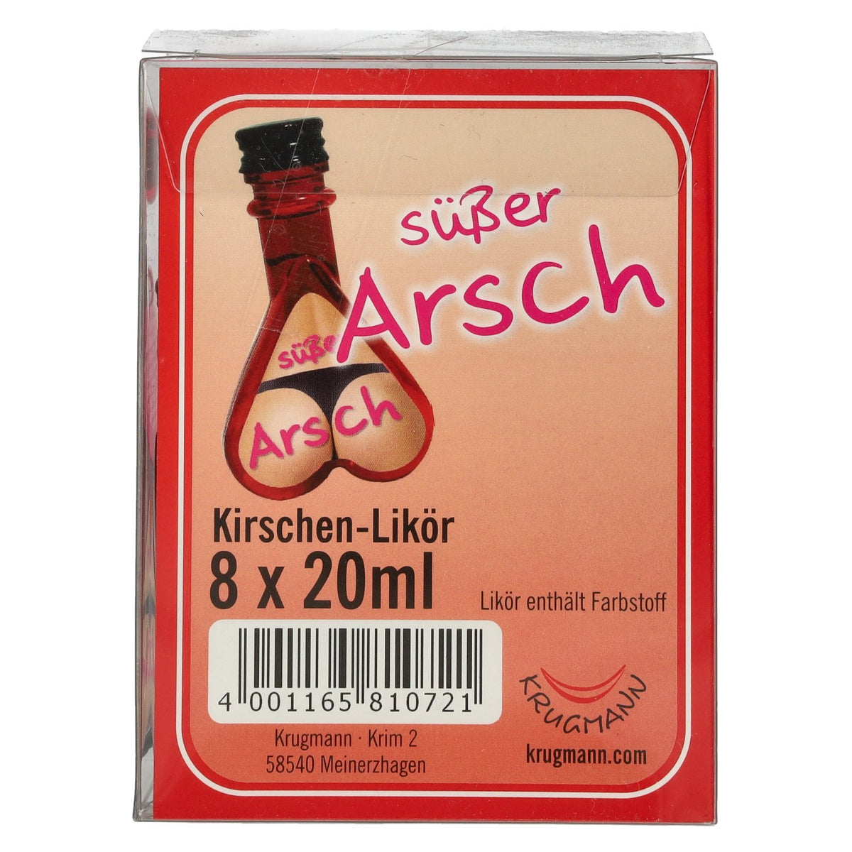 Süßer Arsch Kirschen Likör 15% Vol. 8x0,02l PET