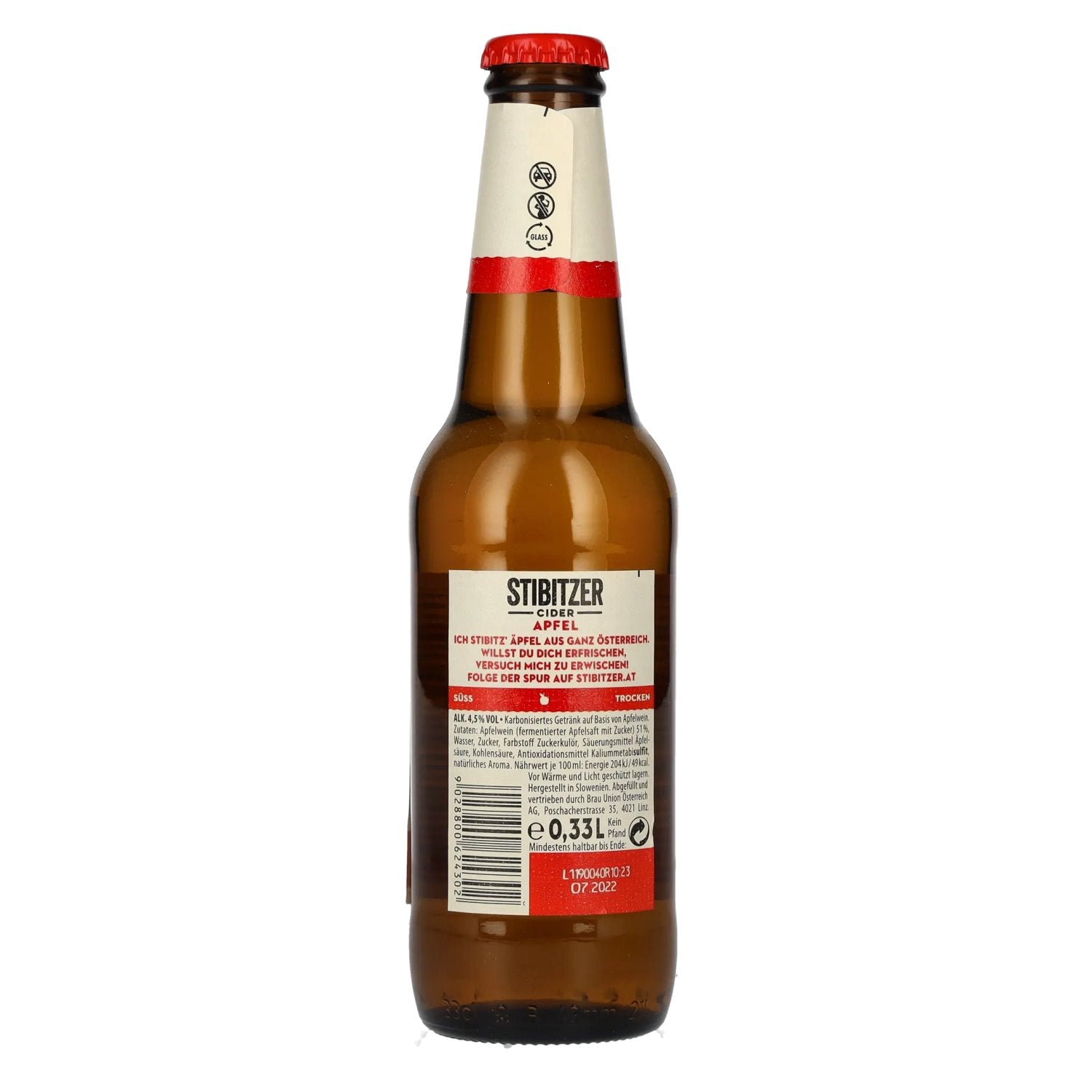 Stibitzer Apfel Cider 4,5% Vol. 0,33l