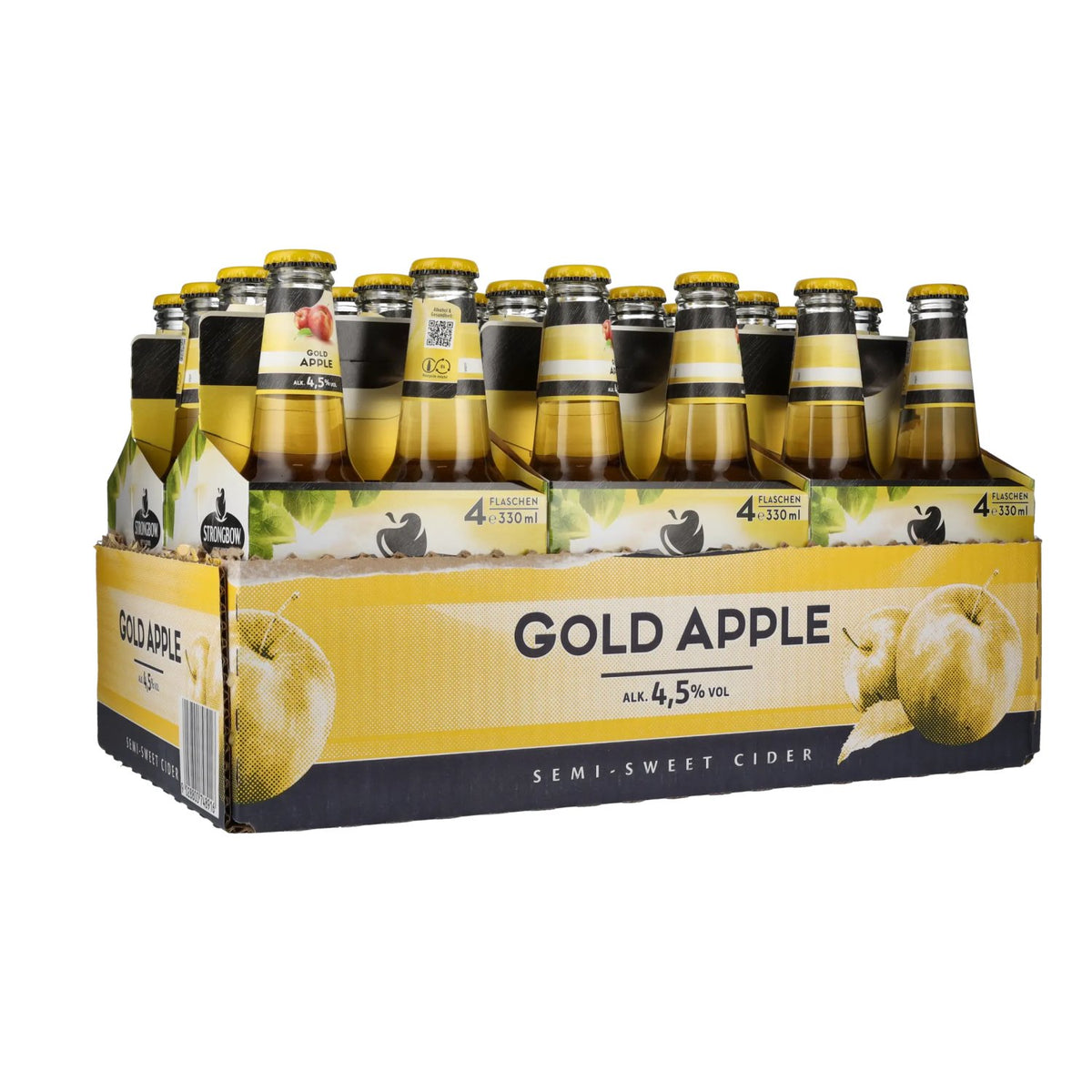 Strongbow Cider Gold Apple 4,5% vol. 6x4x0,33 l