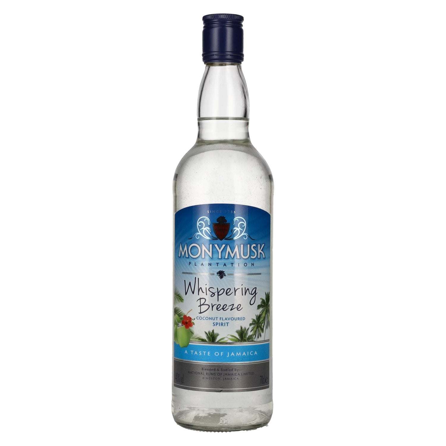 Monymusk Plantation WHISPERING BREEZE COCONUT gearomatiseerde gedistilleerde drank 40% Vol. 0,7l