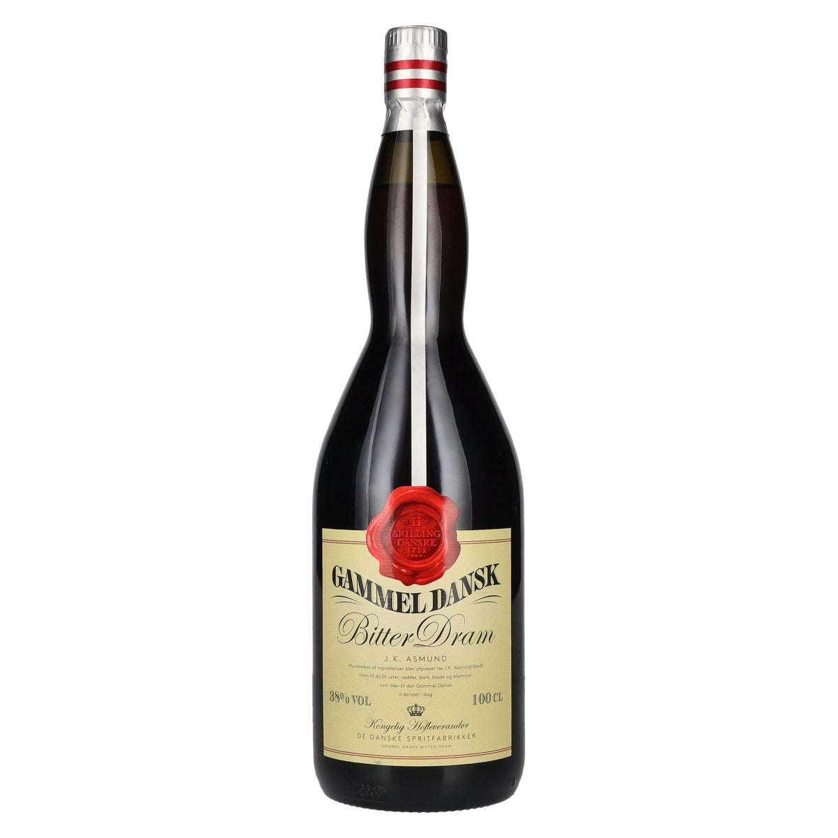 Gammel Dansk Bitter Dram 38% ABV 1 litre