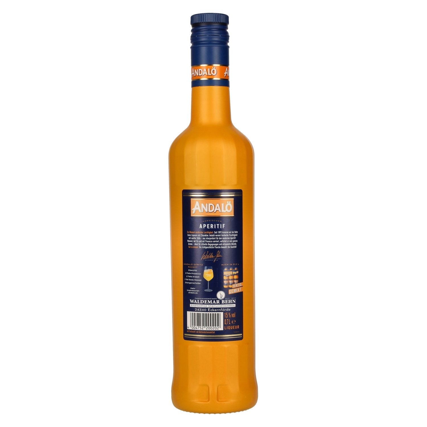 Andalö-aperitief met Sanddorn 15% vol. 0,7 l