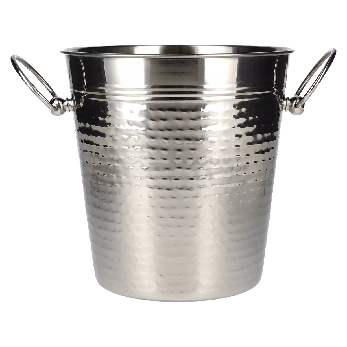APS wine and champagne cooler stainless steel hammer blow design 4l
